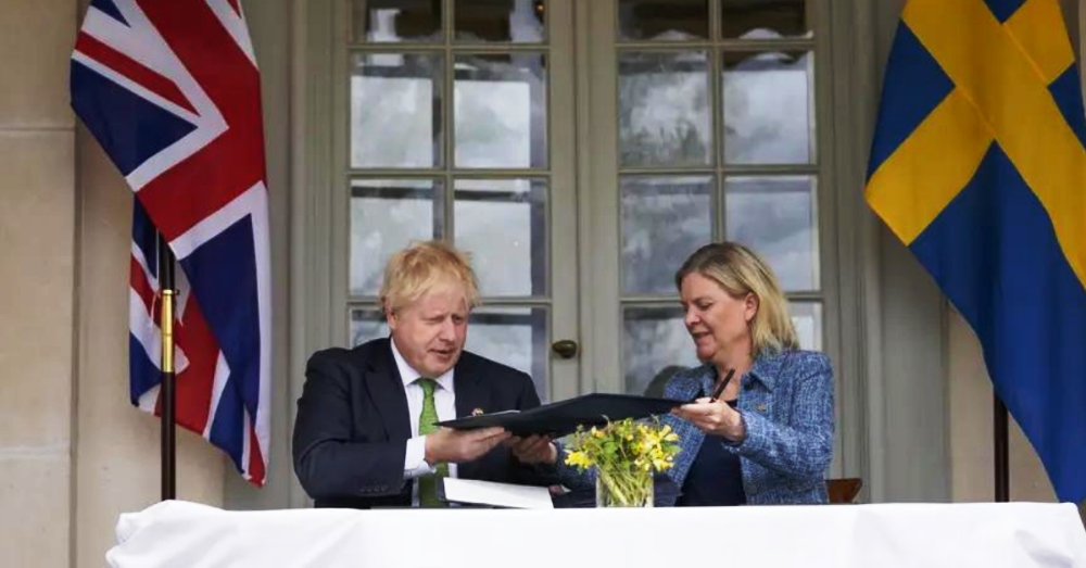 Britania firmos marreveshje sigurie me Suedine dhe Finlanden